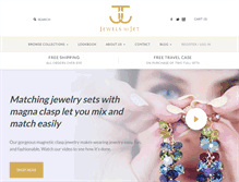 Tablet Screenshot of jewelstojet.com